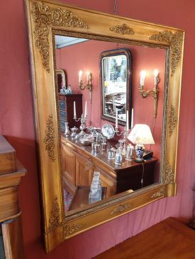 Miroir de cheminée , Style Empire