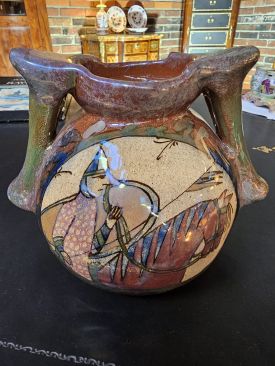 Vase Desmant, Style Art Déco